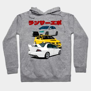 Mitsubishi Lancer Evolution Generation Hoodie